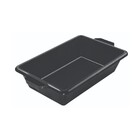Caixa Plástica Reforçada 20l 60x36x13cm Preta
