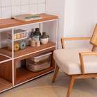 Caixa Organizadora de Plástico Transparente Retangular com Tampa 5,5L 24x8x35cm Oikos