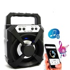 Caixa Portátil De Som Led Rádio Wireless Bluetooth Ms-1620bt