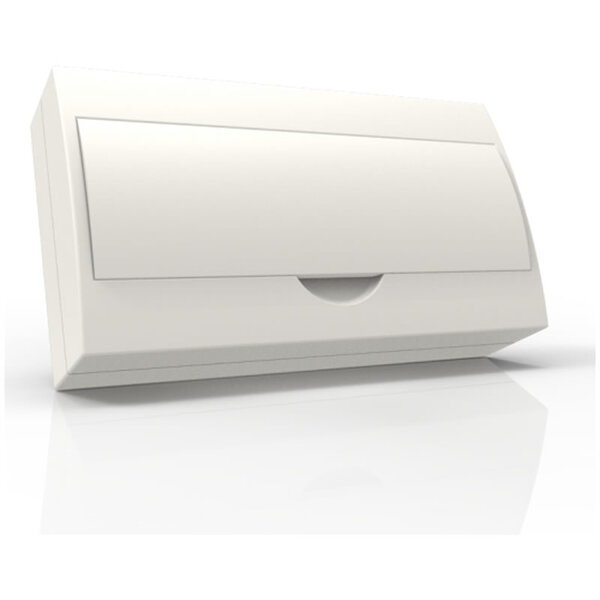 Caixa Quadro de Disjuntor Sobrepor 18 Din Branco Enerbras