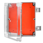 Caixa Rohdbox 190x150x90mm Cinza Tampa Transparente Ip68