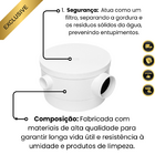 Caixa Sifon Herc Red 250x150x50 Branca