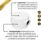 Caixa Sifon Herc Red 250x150x50 Branca