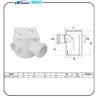 Caixa Sifonada 100x100x50 Amanco