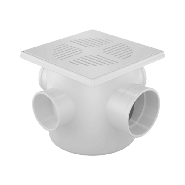 Caixa Sifonada 100x100x50 Qd Br - Fortlev