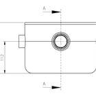 Caixa Sifonada 250x172x50 Redonda Com Tampa Cega - Unico
