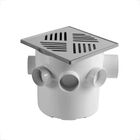 Caixa Sifonada Amanco N26 Compl C/grelha Aluminio 150x150x50mm