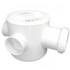 Caixa Sifonada Plastilit Redonda Com Grelha 100 X 100 X 50 Br