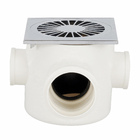 Caixa Sifonada Quadrada com Ralo 100x50mm PVC Equation