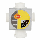 Caixa Sifonada Quadrada com Ralo 100x50mm PVC Equation