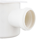 Caixa Sifonada Quadrada com Grelha 100x50mm PVC Plastilit