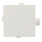 Caixa Sifonada Quadrada com Tampa Cega 250mmx17mmx50mm PVC Plastilit