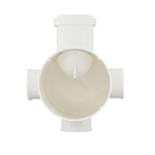 Caixa Sifonada Redonda com Grelha 100x50mm PVC Plastilit