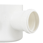 Caixa Sifonada Redonda com Grelha 100x50mm PVC Plastilit