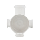 Caixa Sifonada Redonda sem Grelha 100x50mm PVC Plastilit