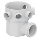 Corpo Caixa Sifonada Redonda sem Ralo Girafácil 100x50mm PVC Tigre