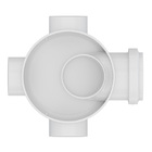 Corpo Caixa Sifonada Redonda sem Ralo 250x230x75mm PVC Tigre