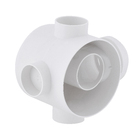 Caixa Sifonada sem Grelha Redonda 100x100x50mm PVC Tigre