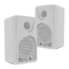 Caixa Som Ambiente Bravox Bsa 30w Foco 35 Angulavel - Branca