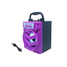 Caixa Som Bluetooth 10w Usb Micro Sd Fm Rosa D-bh1065