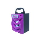 Caixa Som Bluetooth 10w Usb Micro Sd Fm Rosa D-bh1065