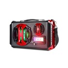 Caixa Som Maleta Superbass 30w Led Vm-p3201 Infokit - Vermelho