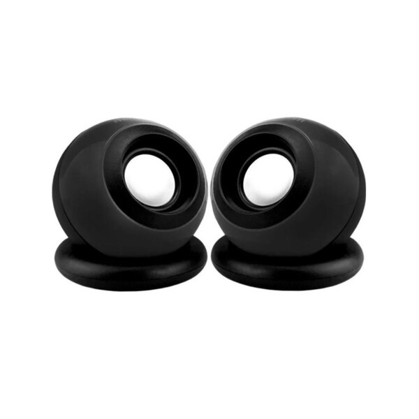 Caixa Som Mini Alto-falante Notebook Pc Cel 5w Kp-601 Preto