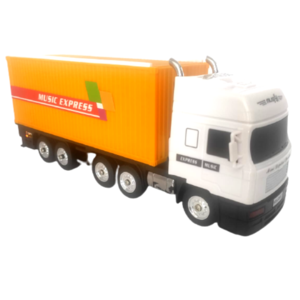 Caixa de Som Xtrad Caminhão Amarelo Ws-528bt