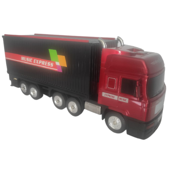 Caixa Som Portatil Caminhao Multimidia Sd Fm Ws-528bt Preto