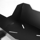 Caixa Suporte Porta Lenha X - Aço - Lareira - Fire Box-preto