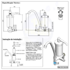 Caixa Surpresa! Torneira Bica Móvel Com Filtro Del Metais (va