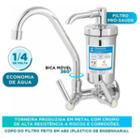 Caixa Surpresa! Torneira Bica Móvel Com Filtro Del Metais (va