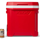 Caixa Térmica 056 Lts 60 Qt Igloo Profile Ii Roller  - Vermel