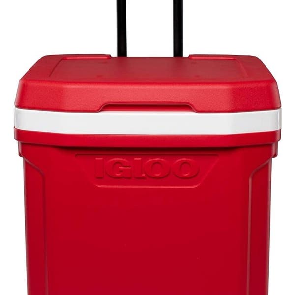 Caixa Térmica 056 Lts 60 Qt Igloo Profile Ii Roller - Vermelho