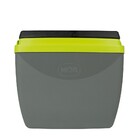 Caixa Térmica 18 Litros Cinza Com Verde Mor