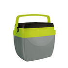 Caixa Térmica 18 Litros Cinza Com Verde Mor