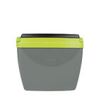 Caixa Térmica 6 Litros Cinza Com Verde Mor