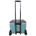 Caixa Térmica Coleman 56,7 Litros 60 Qt Verde Com Rodas E Alç