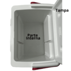 Caixa Térmica Coleman Cooler 9 Qt 8 5 Lt Vermelha 09 Latas