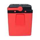 Caixa Termica Com Alça 28 Litros  Vermelha/preta - Bel