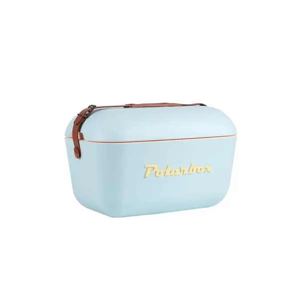 Caixa Térmica Cooler Retro Polarbox 20 Litros Azul Com Alça C