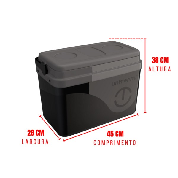 Caixa Térmica Floripa 30 L Unitermi | Leroy Merlin