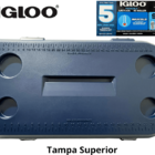 Caixa Térmica Igloo Latitude 85l Cinza/azul