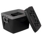 Caixa Térmica Mor 75 Litros Com Alças Preto E Cinza