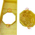 Caixa Teto Luz Laje Octagonal Suporte 30cm Kit 20 Unidades In