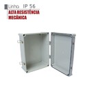 Caixas De Passagem Plastica C/ Dobradiça Fecho Strahl3853/df