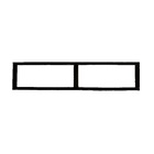 Caixilho Para Grelha Ferro Fundido Captação Esgoto 30x100cm