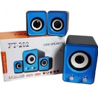 Caixinha De Som Pc Subwoofer Kit 3 Unidades