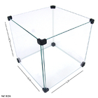 Caixinha De Vidro - 0,30 X 0,30 X 0,30