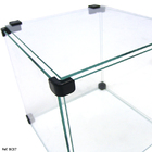 Caixinha De Vidro Com Tampa - 0,30 X 0,30 X 0,30